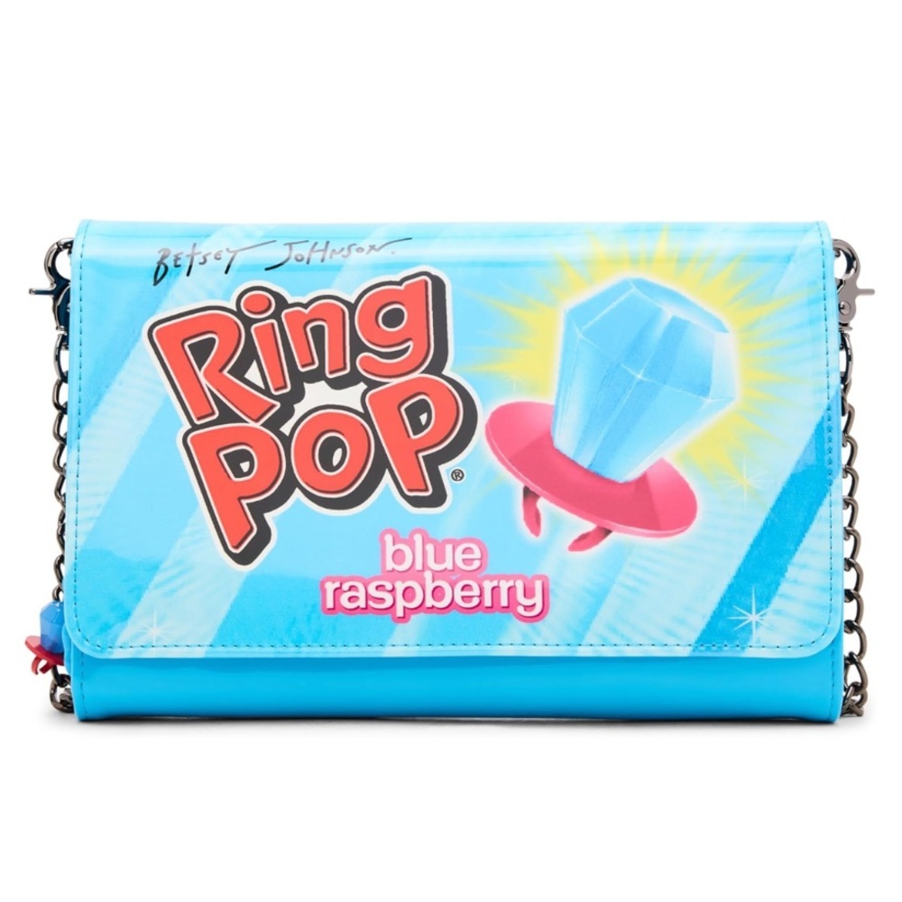 NWT Betsey Johnson Ring Pop clutch w built in wallet - Picture 2 of 9